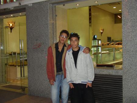 en mode moi + hichamo mon ami 